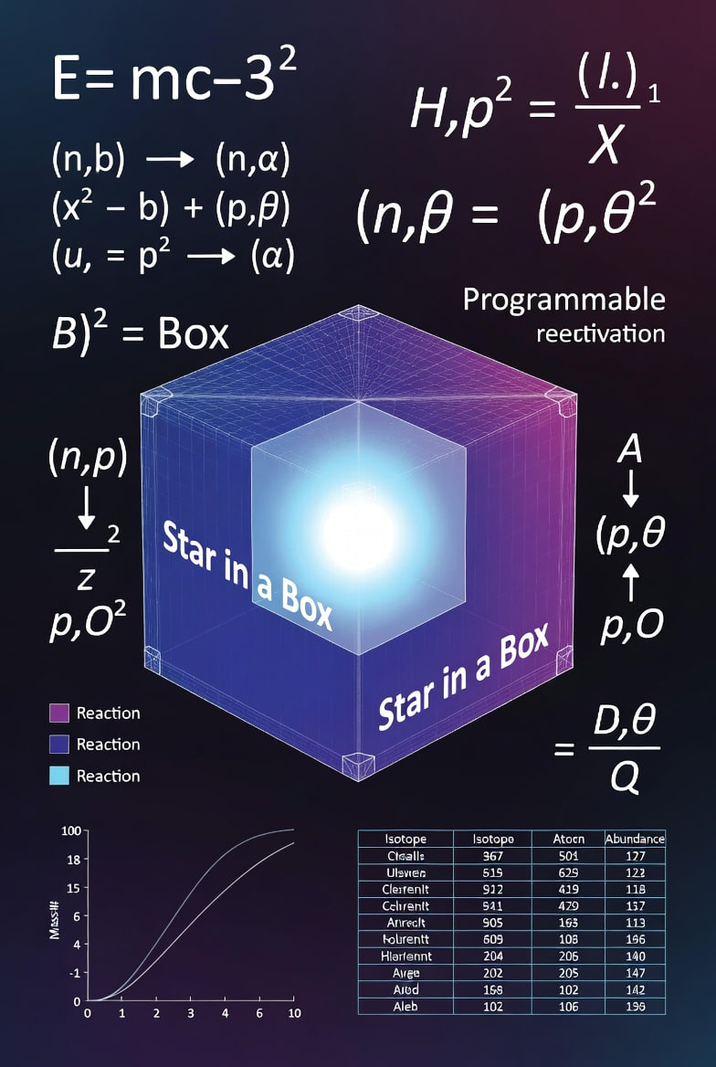 Mathematical Foundation for the Star in a Box Programmable Nucleosynthesis System