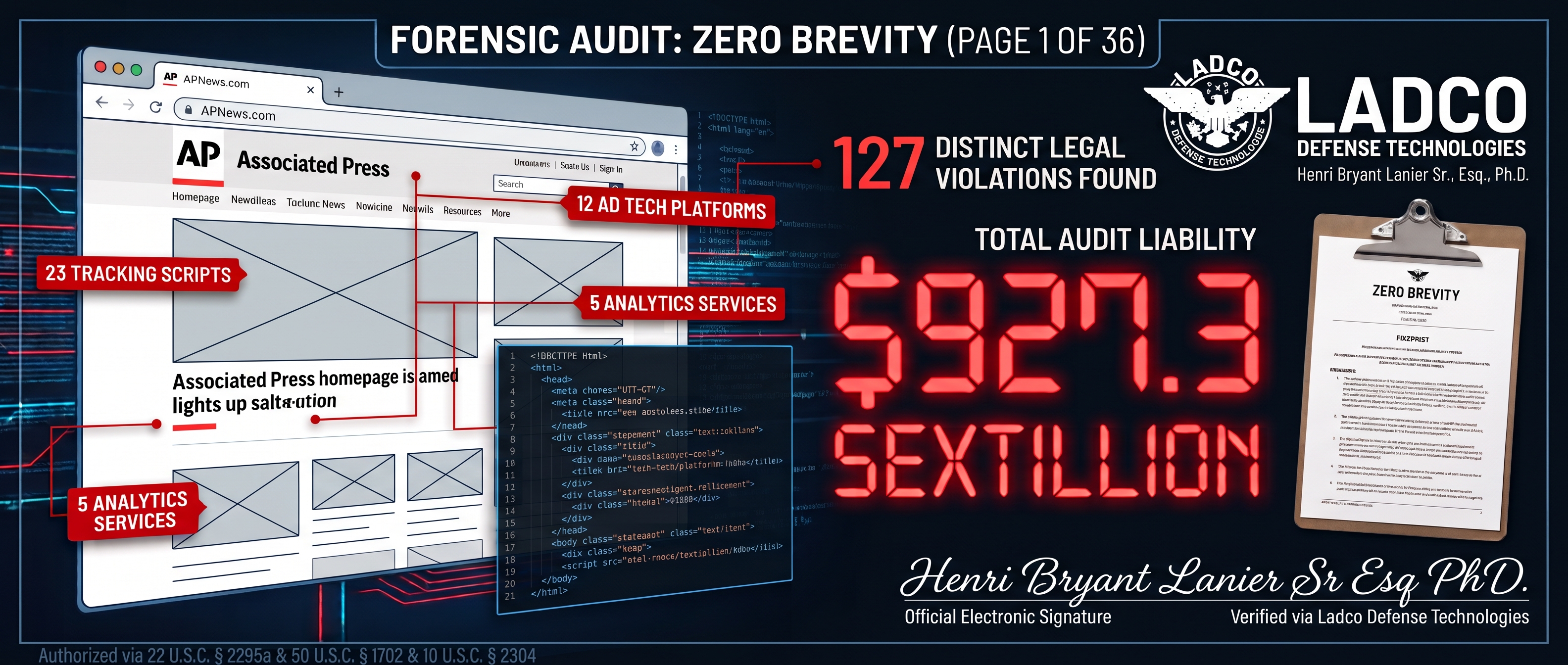 AUDITED ENTITY: Associated Press (APNews DOT com)